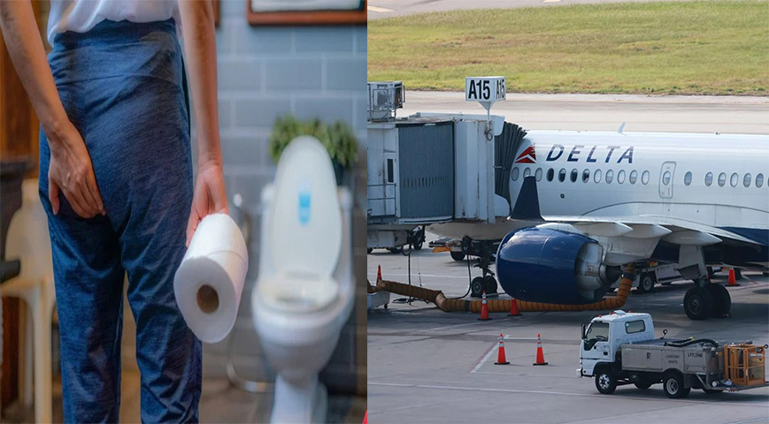 flight forced to turn after diarrhea incident